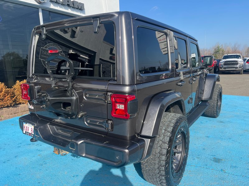 2021 Jeep Wrangler Unlimited High Altitude 35 inch tire and wheel package