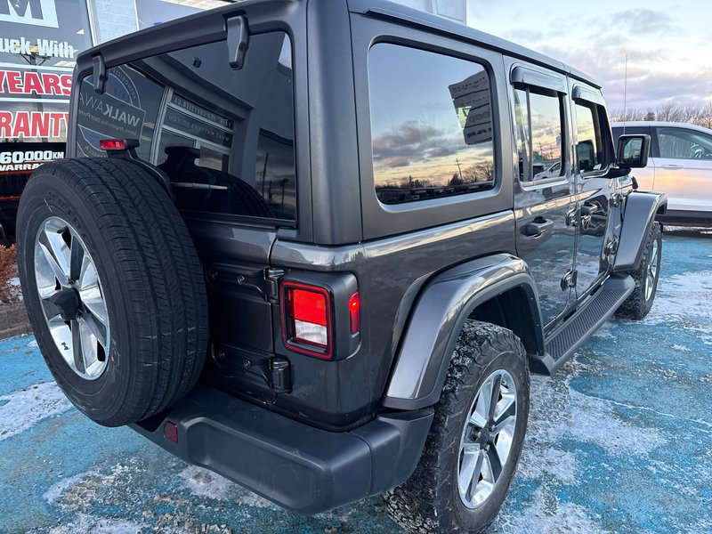 2021 Jeep Wrangler Unlimited Sahara Loaded with navigation