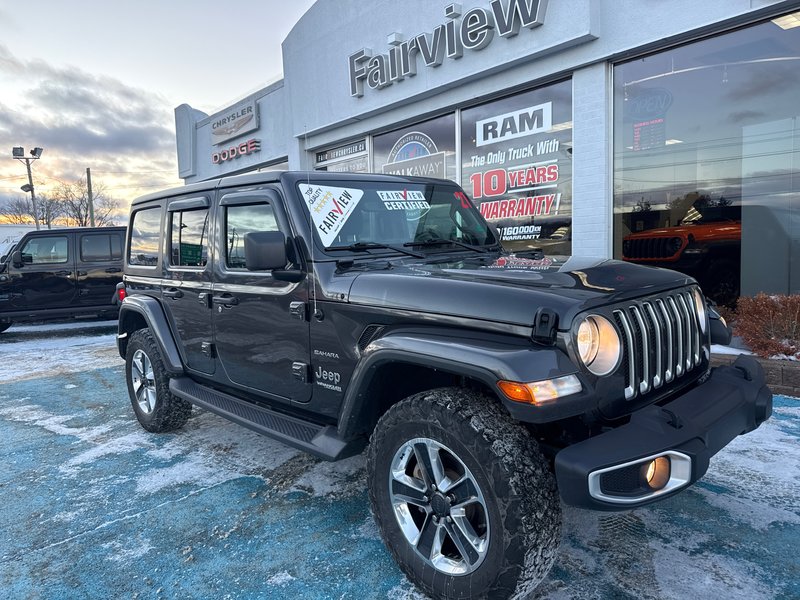 2021 Jeep Wrangler Unlimited Sahara Loaded with navigation
