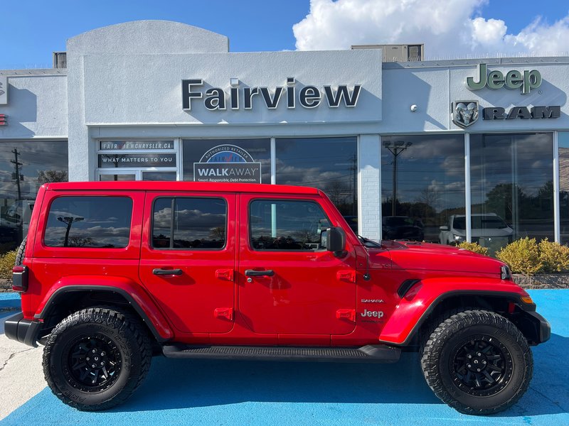 2022 Jeep Wrangler Unlimited Sahara Sky, active roof, plus motorhome tow behind package