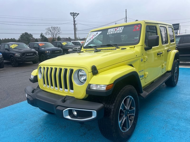 2023 Jeep Wrangler Sahara Colour matching top