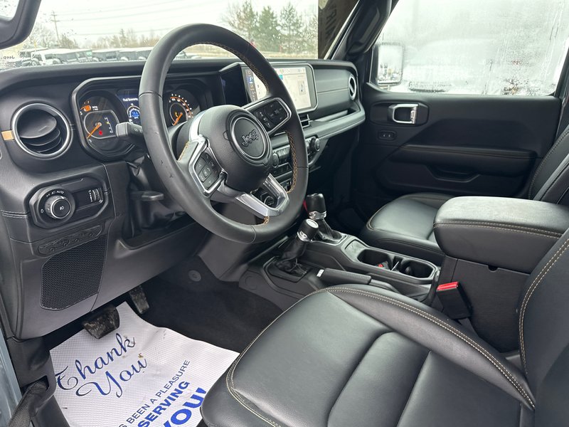 2024 Jeep Wrangler Sahara Two sets of tires and rims winter rims and tires are on