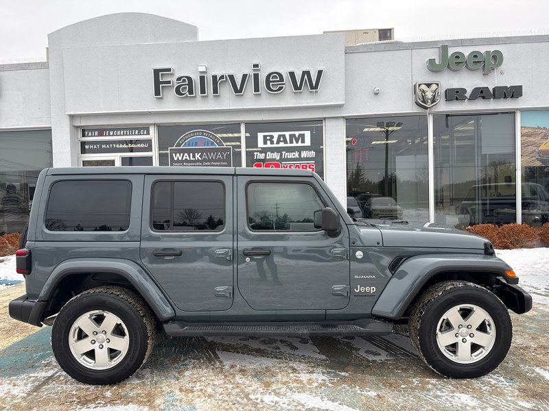 2024 Jeep Wrangler Sahara Two sets of tires and rims winter rims and tires are on