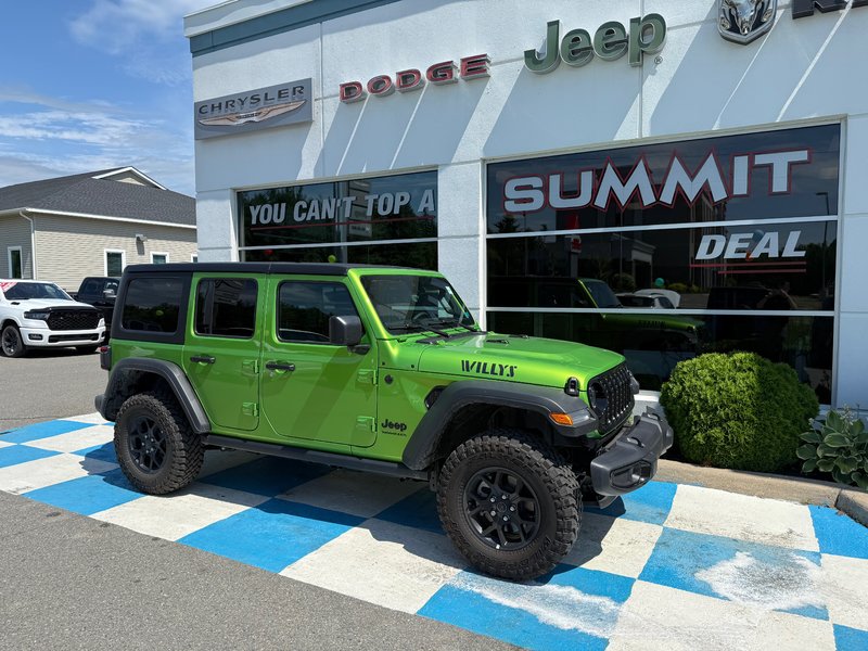2025 Jeep Wrangler WILLYS ONLY 477KMS!!!