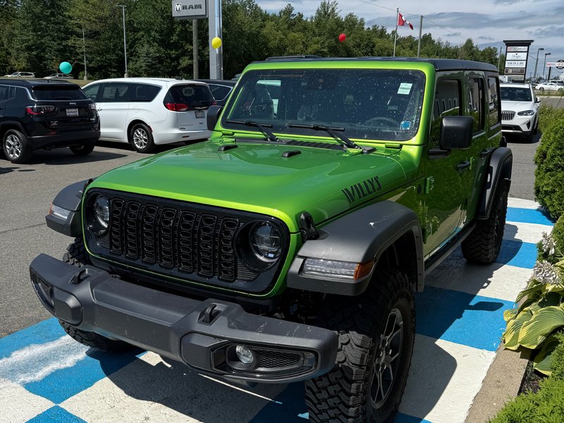 2025 Jeep Wrangler WILLYS ONLY 477KMS!!!
