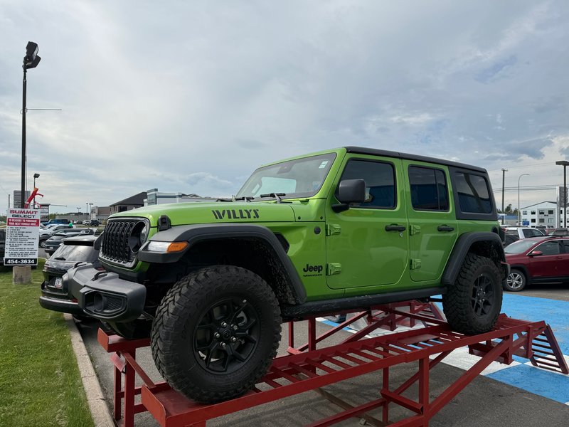 2025 Jeep Wrangler WILLYS ONLY 477KMS!!!