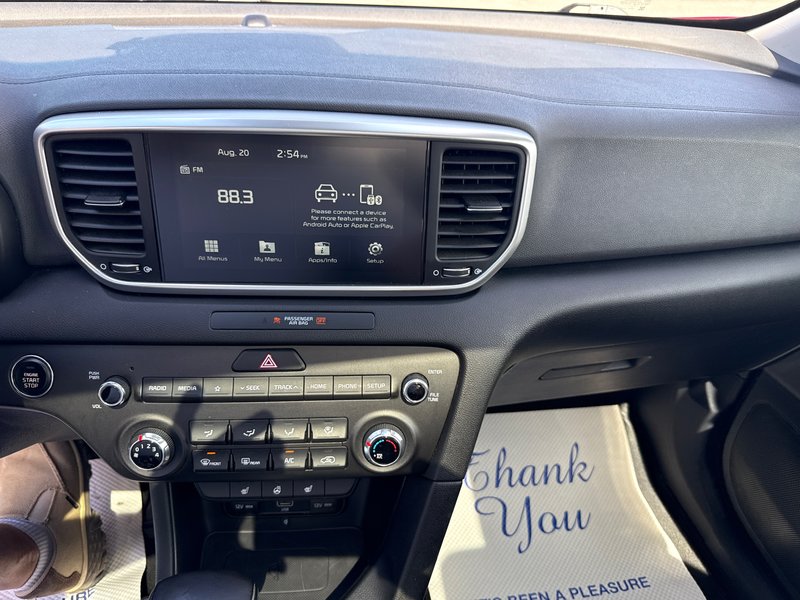 2021 Kia Sportage EX with only 25,000 km
