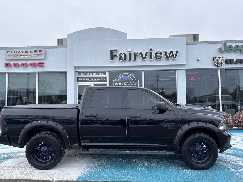 2019 Ram 1500 Classic Express Lift tire and rim package, fender, flares, heated seats, cooled seats, command start sport Hood