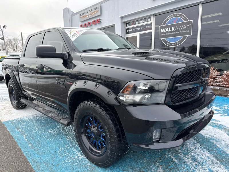 2019 Ram 1500 Classic Express Lift tire and rim package, fender, flares, heated seats, cooled seats, command start sport Hood