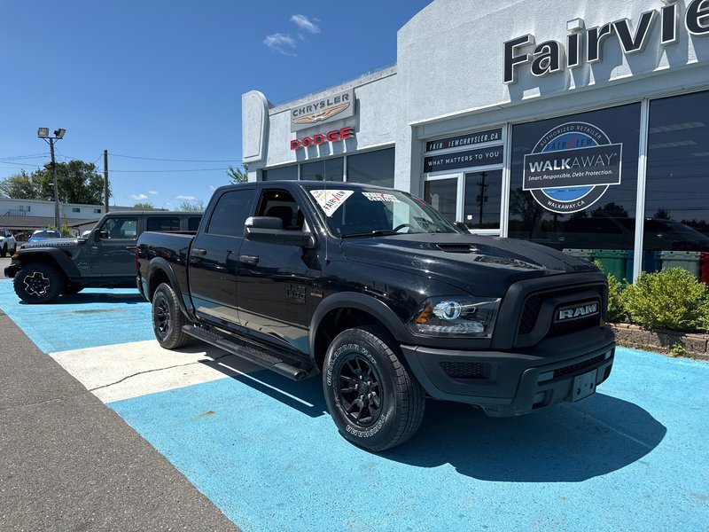 2021 Ram 1500 Classic Warlock V8 hemi Loaded with a sunroof, heated seat, heated wheel navigation, etc.