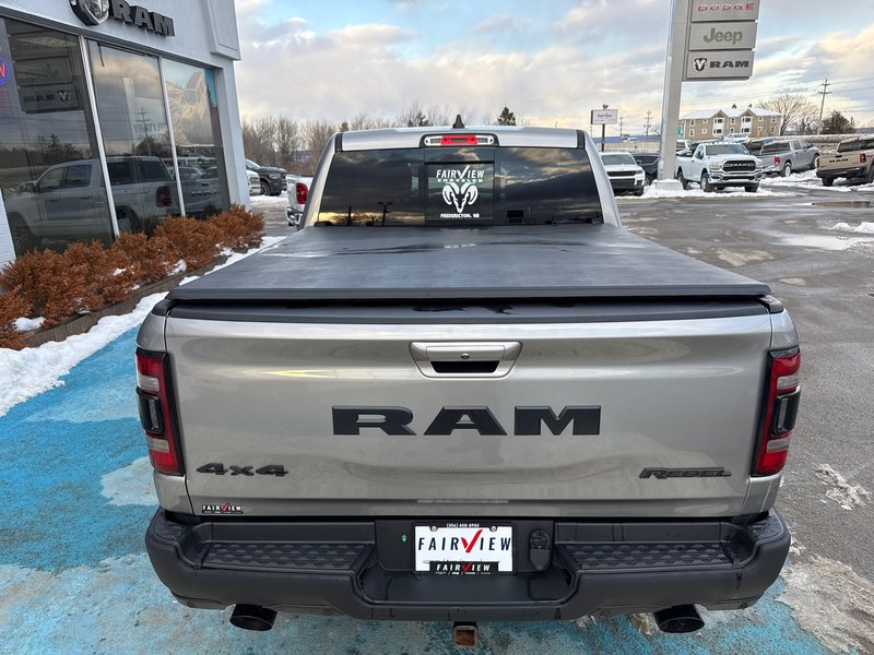 2019 Ram 1500 Rebel  aftermarket exhaust, full panel roof 12 inch screen Alpine audio much more