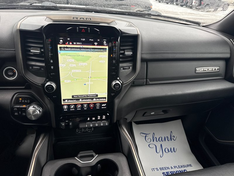 2021 Ram 1500 Sport Fully loaded 12 inch screen, leather, etc.