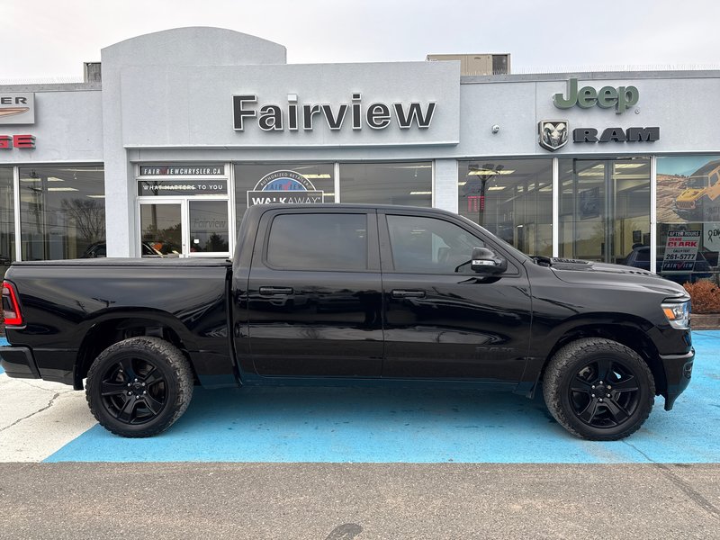 2022 Ram 1500 Sport Night edition, full leather, cool seats, tow package, etc.