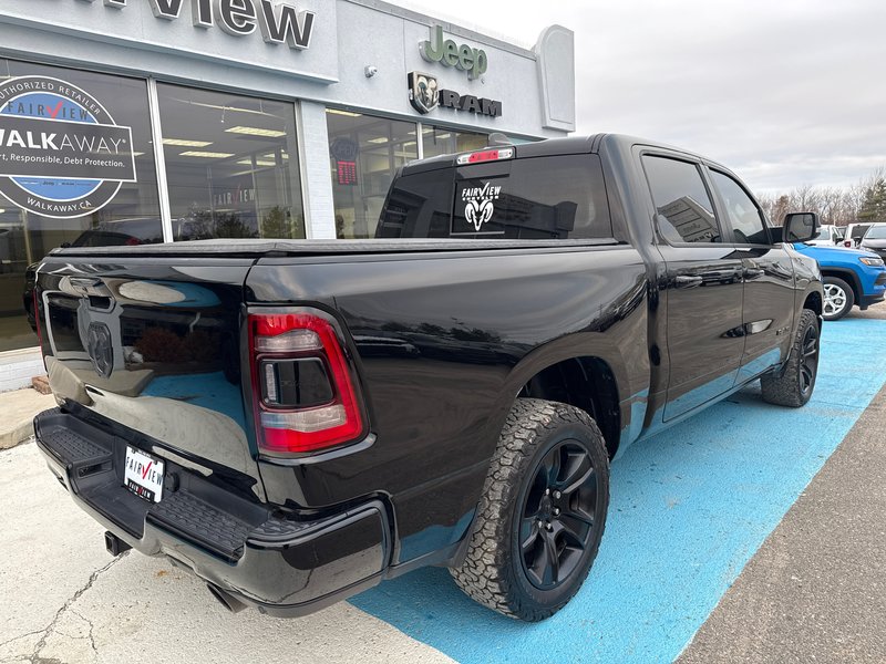 2022 Ram 1500 Sport Night edition, full leather, cool seats, tow package, etc.