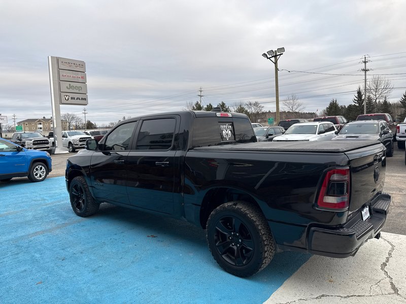 2022 Ram 1500 Sport Night edition, full leather, cool seats, tow package, etc.