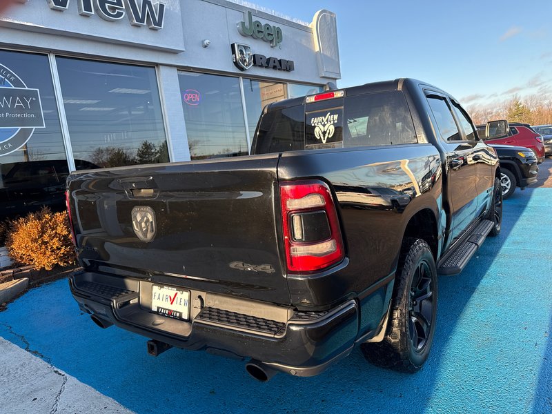 2022 Ram 1500 Sport night edition 12 inch screen alpine audio BF Goodwin’s tires