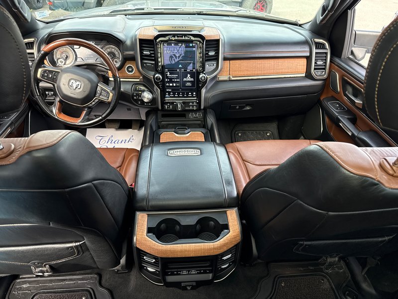 2022 Ram 1500 Limited Longhorn Heads up display event, safety group cooled seats, full panel roof upgraded audio system
