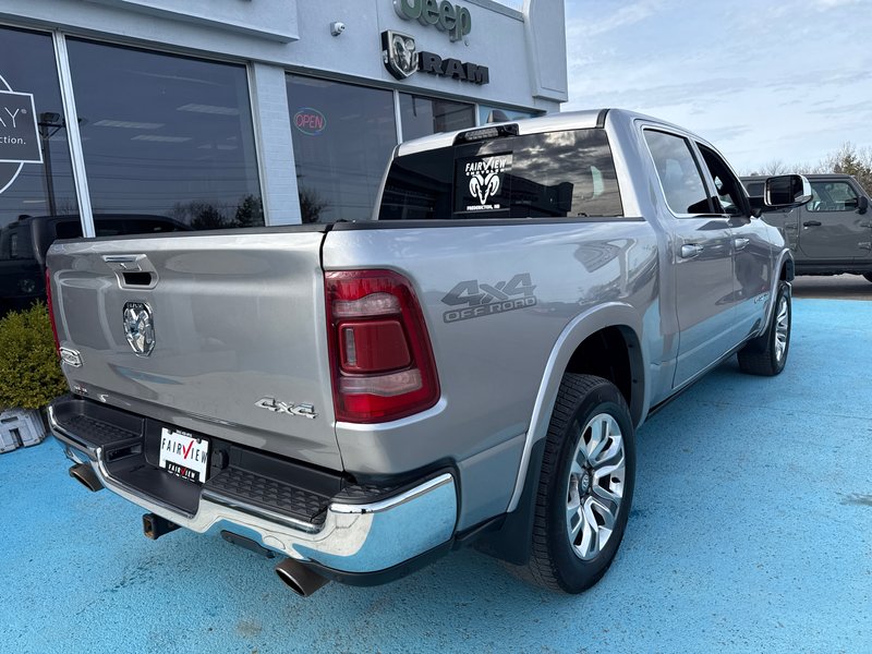 2022 Ram 1500 Limited Longhorn Heads up display event, safety group cooled seats, full panel roof upgraded audio system