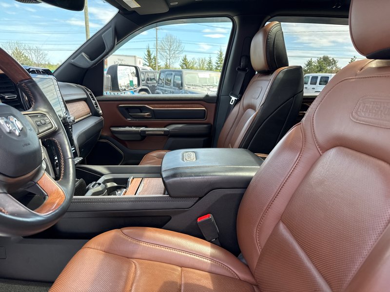 2022 Ram 1500 Limited Longhorn Fully loaded hard Tonnele cover, upgraded tires, cool seating heated seating 12 inch screen, etc.