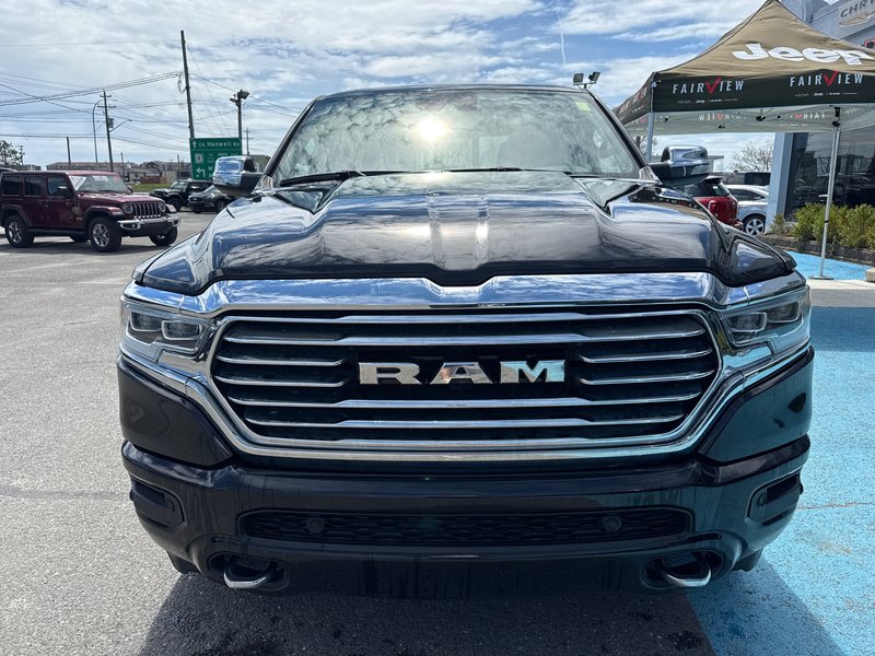 2022 Ram 1500 Limited Longhorn Fully loaded hard Tonnele cover, upgraded tires, cool seating heated seating 12 inch screen, etc.