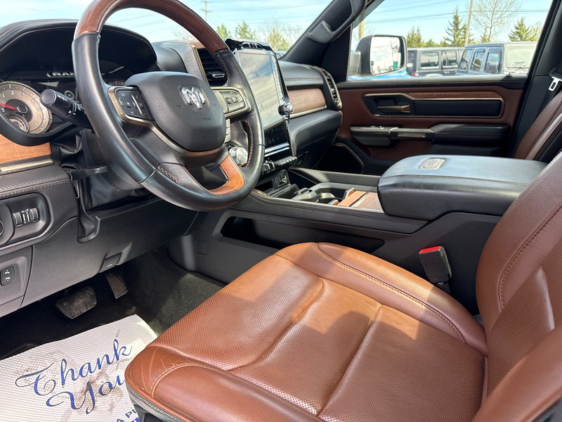 2022 Ram 1500 Limited Longhorn Fully loaded hard Tonnele cover, upgraded tires, cool seating heated seating 12 inch screen, etc.