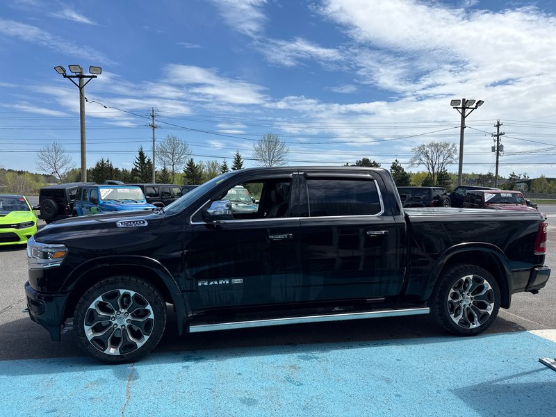 2022 Ram 1500 Limited Longhorn Fully loaded hard Tonnele cover, upgraded tires, cool seating heated seating 12 inch screen, etc.