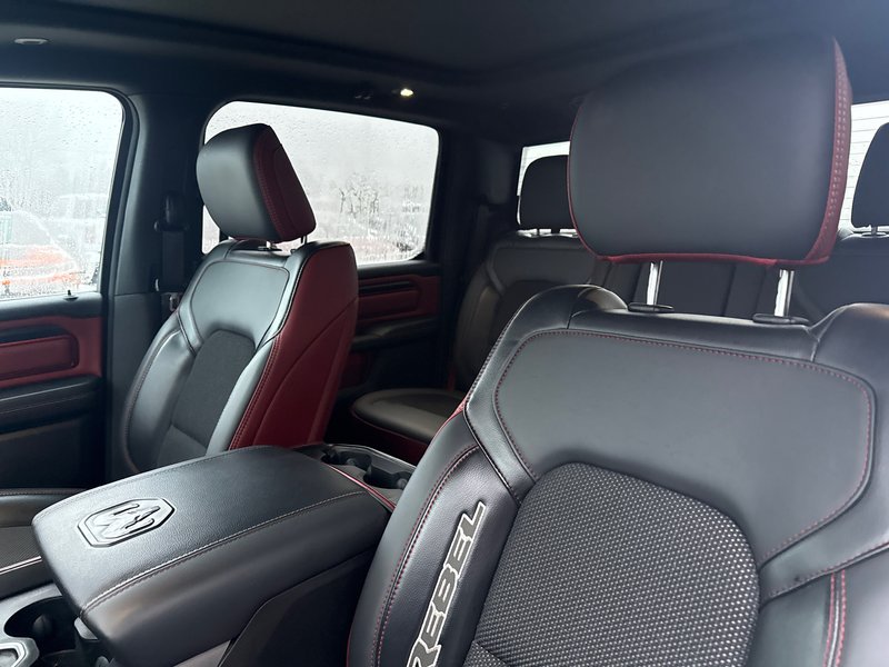 2023 Ram 1500 Rebel Fully loaded, dual panoramic roof heated cooled, seating upgraded audio system!!!!