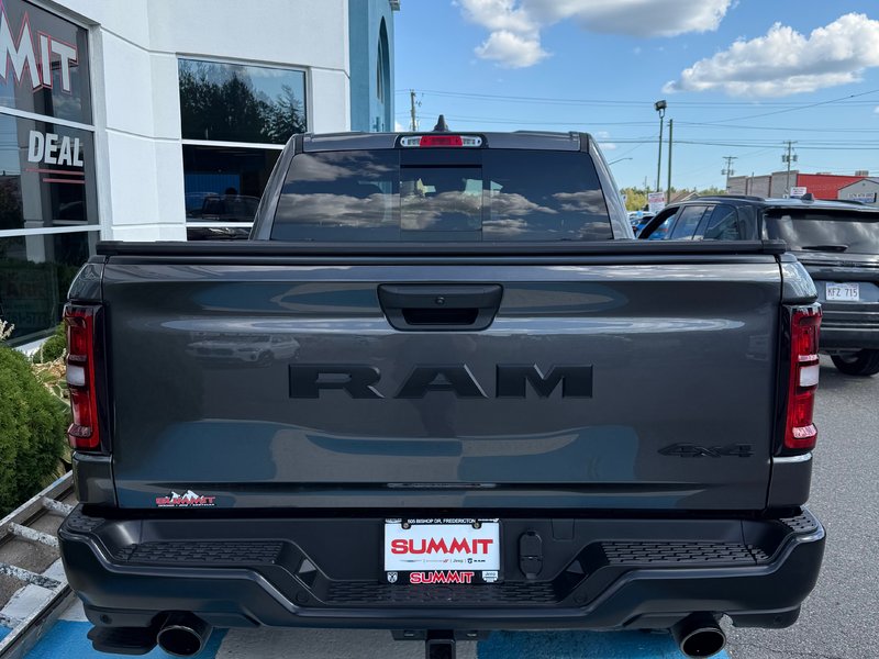 2025 Ram 1500 WARLOCK ONLY 4,000KM! ORIGINAL MSRP $73,705. SAVE $15,000!