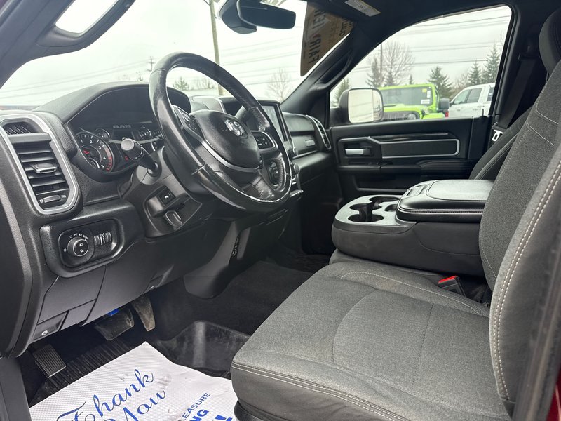 2019 Ram 2500 Big Horn 35 inch tire  fully deleted with tune amazing condition
