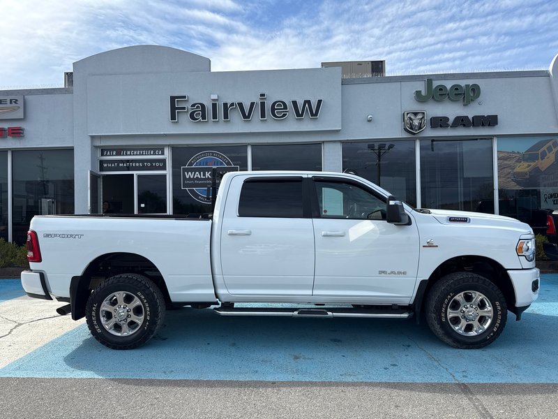 2024 Ram 2500 Big Horn 12 inch screen sport appearance package level two