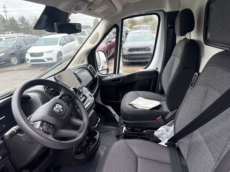 2025 Ram ProMaster Cargo Van Tradesman 1500  136 high roof with convenience group, and safety group brand new