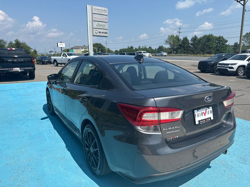 2019 Subaru Impreza Sport With sun and sound group standard transmission
