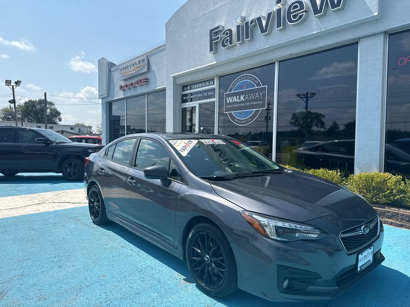 2019 Subaru Impreza Sport With sun and sound group standard transmission