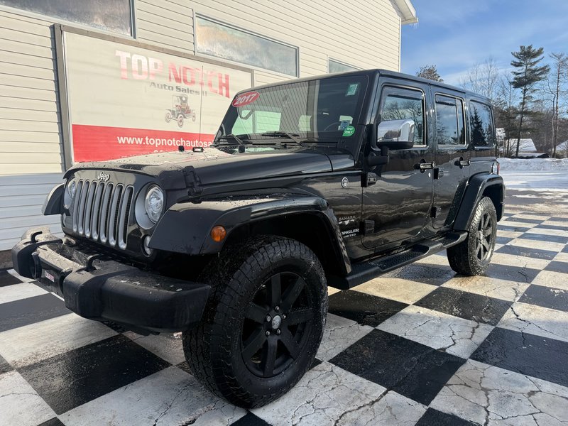 Jeep WRANGLER UNLIMITED SAHARA Sahara, keyless entry, Remote Start, Bluetooth 2017 à COLDBROOK, Nouvelle-Écosse