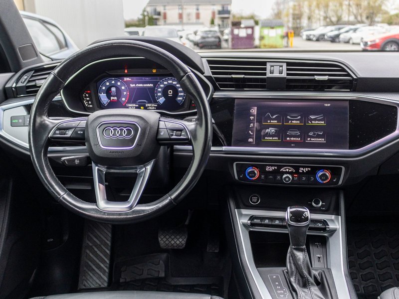 2021 Audi Q3 KOMFORT 45 AWD CUIR TOIT NO CARFAX CLAIM