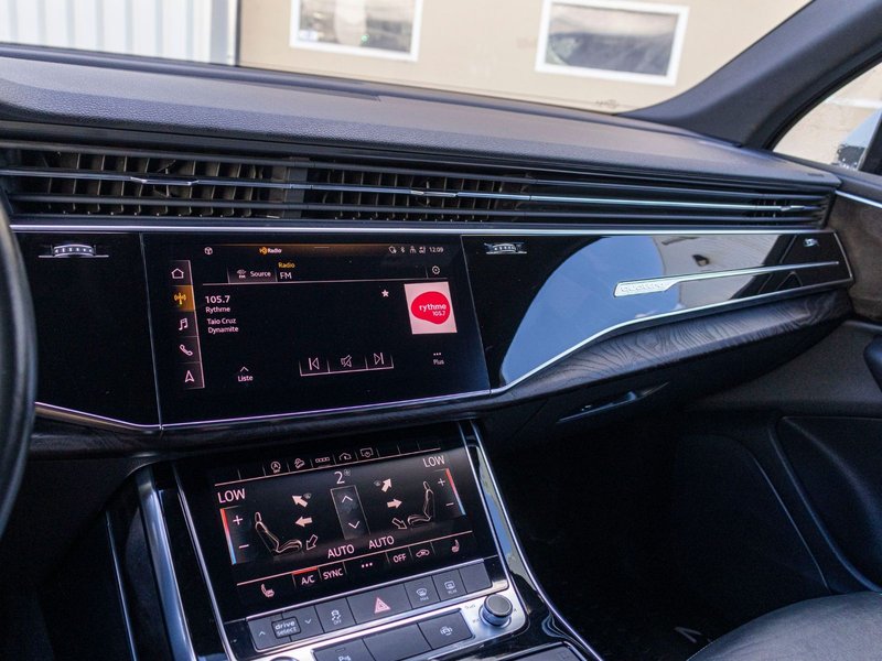 Audi Q7 KOMFORT 55 S-LINE BLANC 2022 PAS DE RECLAMATION AU CARFX