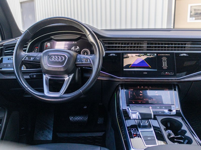 Audi Q7 KOMFORT 55 S-LINE BLANC 2022 PAS DE RECLAMATION AU CARFX