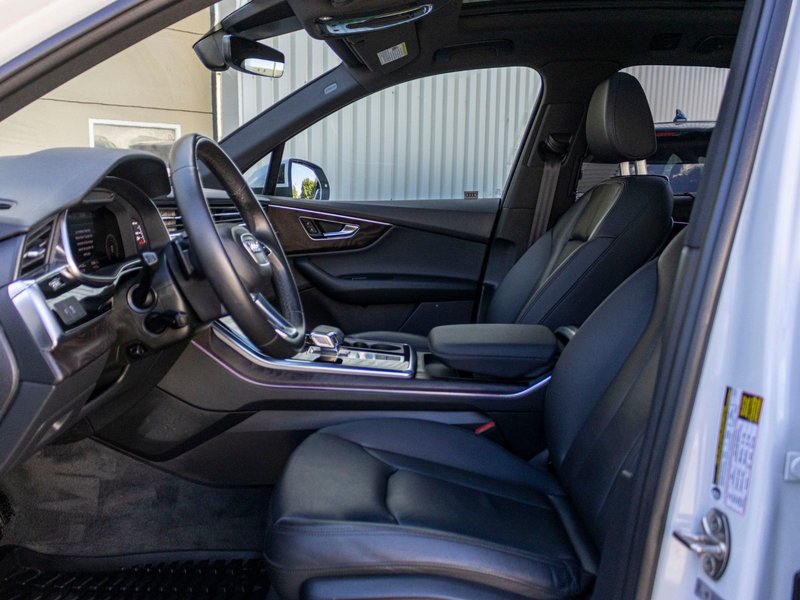 Audi Q7 KOMFORT 55 S-LINE BLANC 2022 PAS DE RECLAMATION AU CARFX