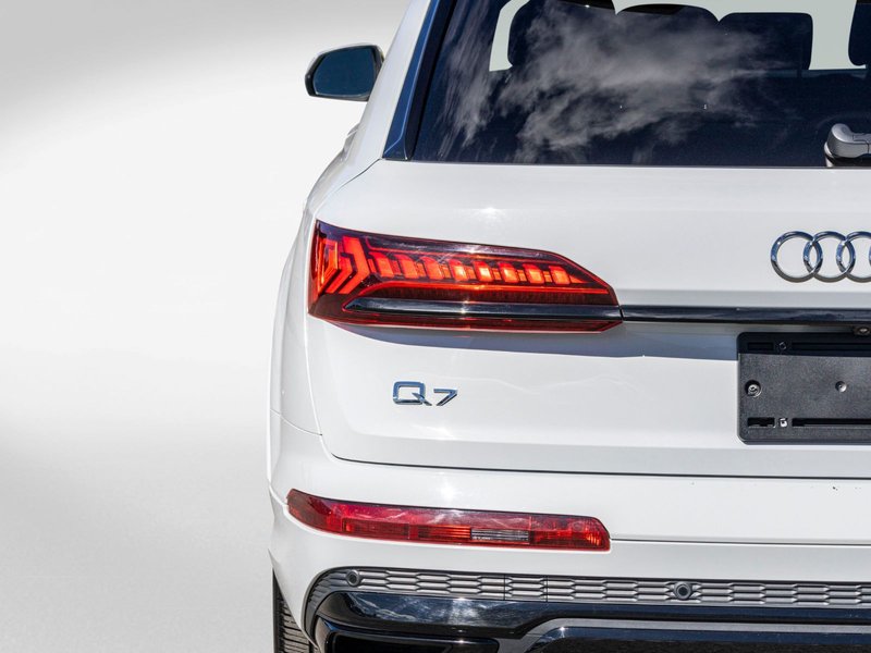 Audi Q7 KOMFORT 55 S-LINE BLANC 2022 PAS DE RECLAMATION AU CARFX