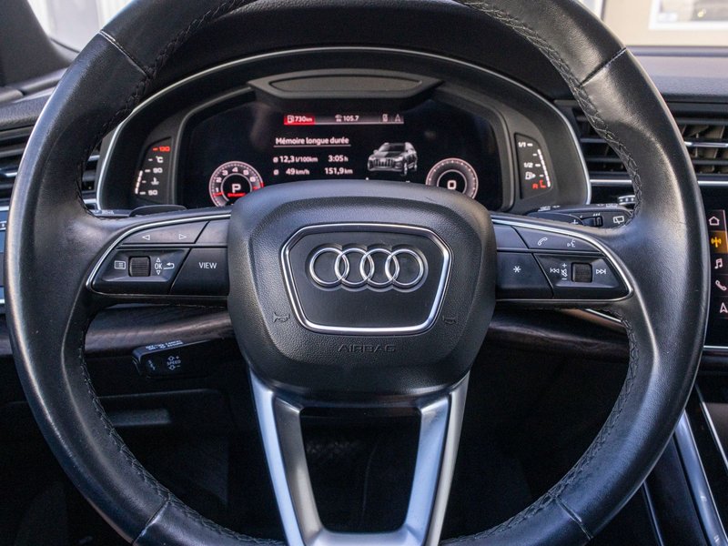 Audi Q7 KOMFORT 55 S-LINE BLANC 2022 PAS DE RECLAMATION AU CARFX