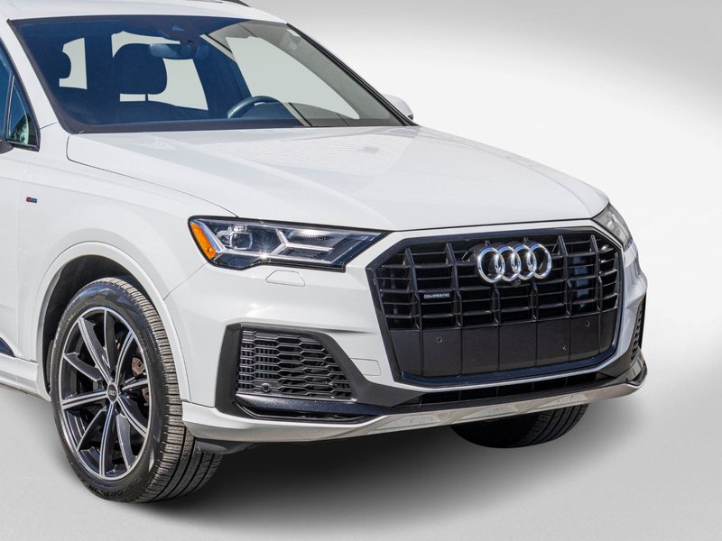 Audi Q7 KOMFORT 55 S-LINE BLANC 2022 PAS DE RECLAMATION AU CARFX