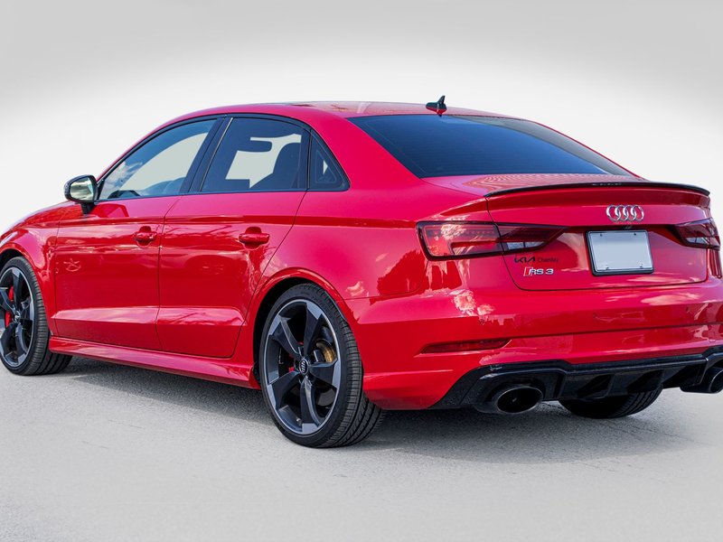 Audi RS 3 Sedan 2.5T AWD CUIR TOIT NAV RARE 2019 PAS DE RECLAMATION AU CARFAX