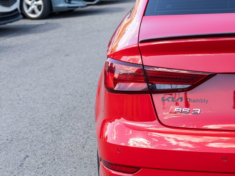Audi RS 3 Sedan 2.5T AWD CUIR TOIT NAV RARE 2019 PAS DE RECLAMATION AU CARFAX