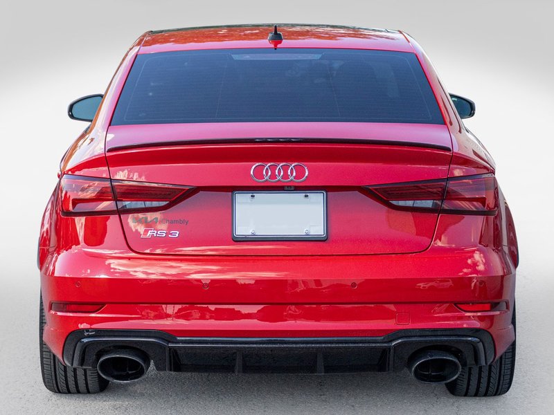 Audi RS 3 Sedan 2.5T AWD CUIR TOIT NAV RARE 2019 PAS DE RECLAMATION AU CARFAX