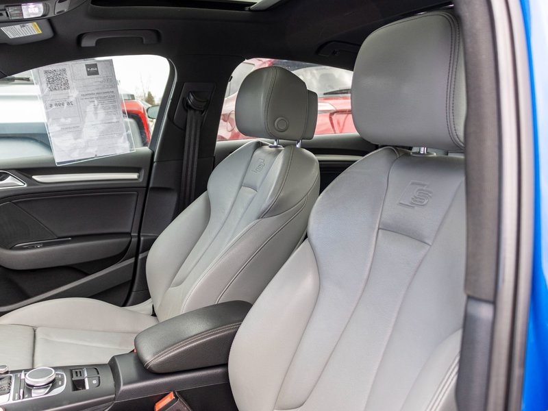 2019 Audi S3 Sedan TECHNIK AWD CUIR TOIT VIRTUAL COKPITT NO CARFAX CLAIM