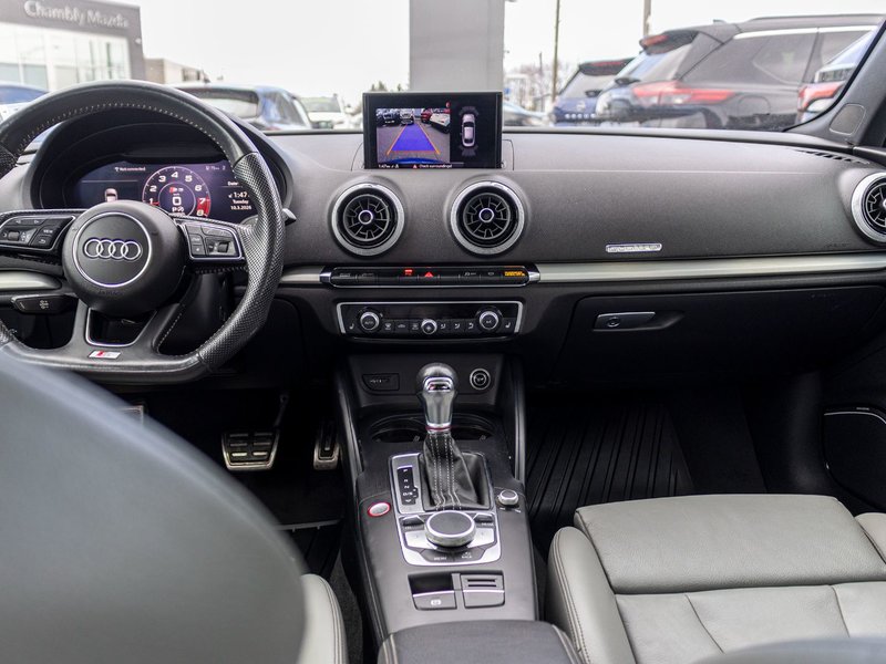 2019 Audi S3 Sedan TECHNIK AWD CUIR TOIT VIRTUAL COKPITT NO CARFAX CLAIM