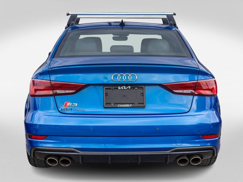 2019 Audi S3 Sedan TECHNIK AWD CUIR TOIT VIRTUAL COKPITT NO CARFAX CLAIM