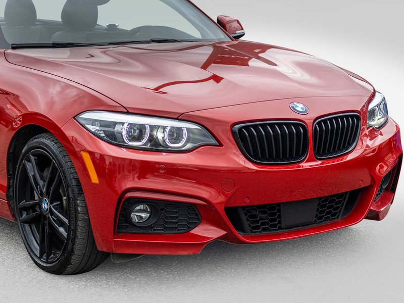 BMW 2 Series 230i xDrive MPACK ROUGE CUIR NAV 2021 BAS KILO PAS DE RECLAMATION AU CARFAX
