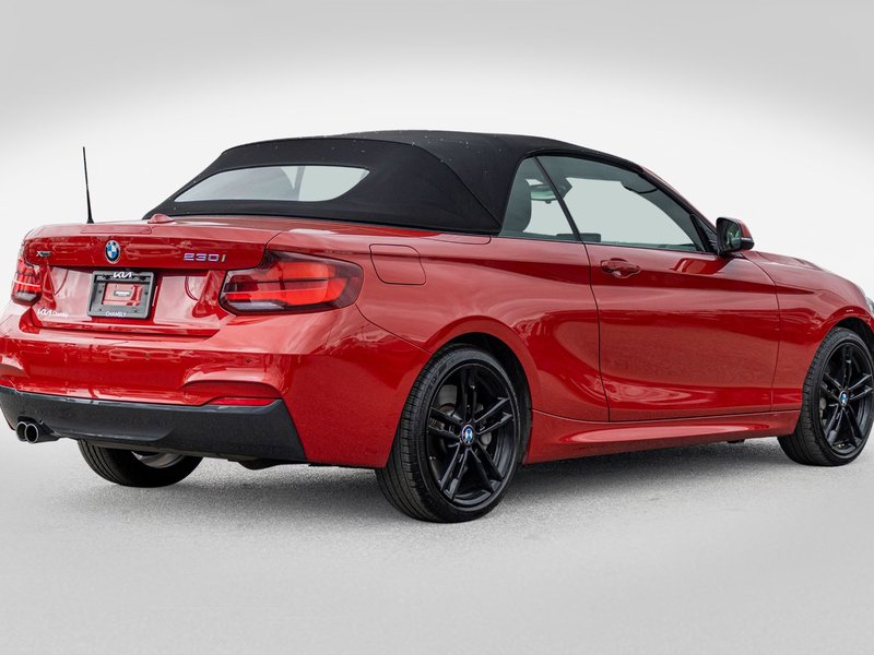 BMW 2 Series 230i xDrive MPACK ROUGE CUIR NAV 2021 BAS KILO PAS DE RECLAMATION AU CARFAX