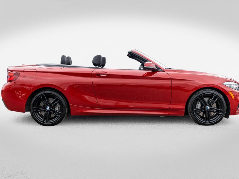 BMW 2 Series 230i xDrive MPACK ROUGE CUIR NAV 2021 BAS KILO PAS DE RECLAMATION AU CARFAX